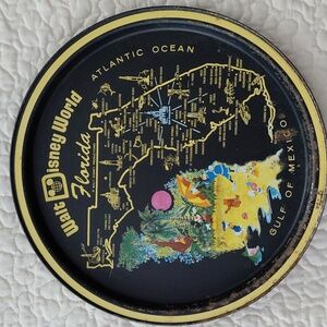 Walt Disney World Florida Souvenir Serving Tray / Plate